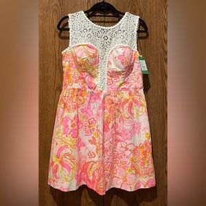 Lilly Pulitzer Reagan Dress Sz 12 NWT